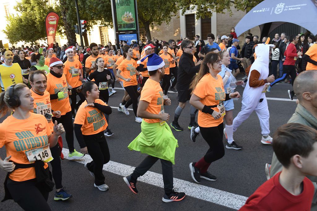 La San Silvestre 2025 en Murcia, en fotografías