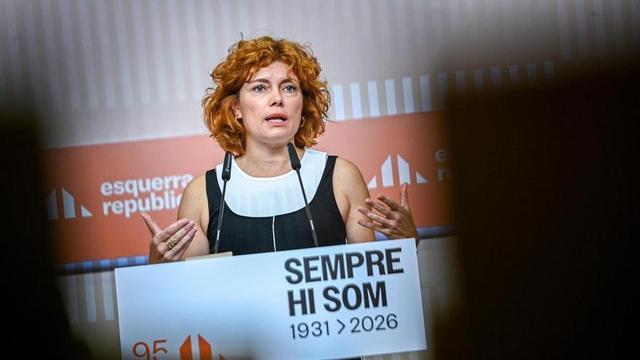 La secretària general d’ERC, Elisenda Alamany, en una imatge recent.