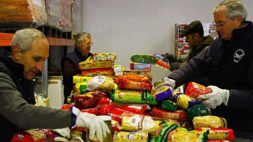 El Banco de Alimentos de Zamora recibe menos productos