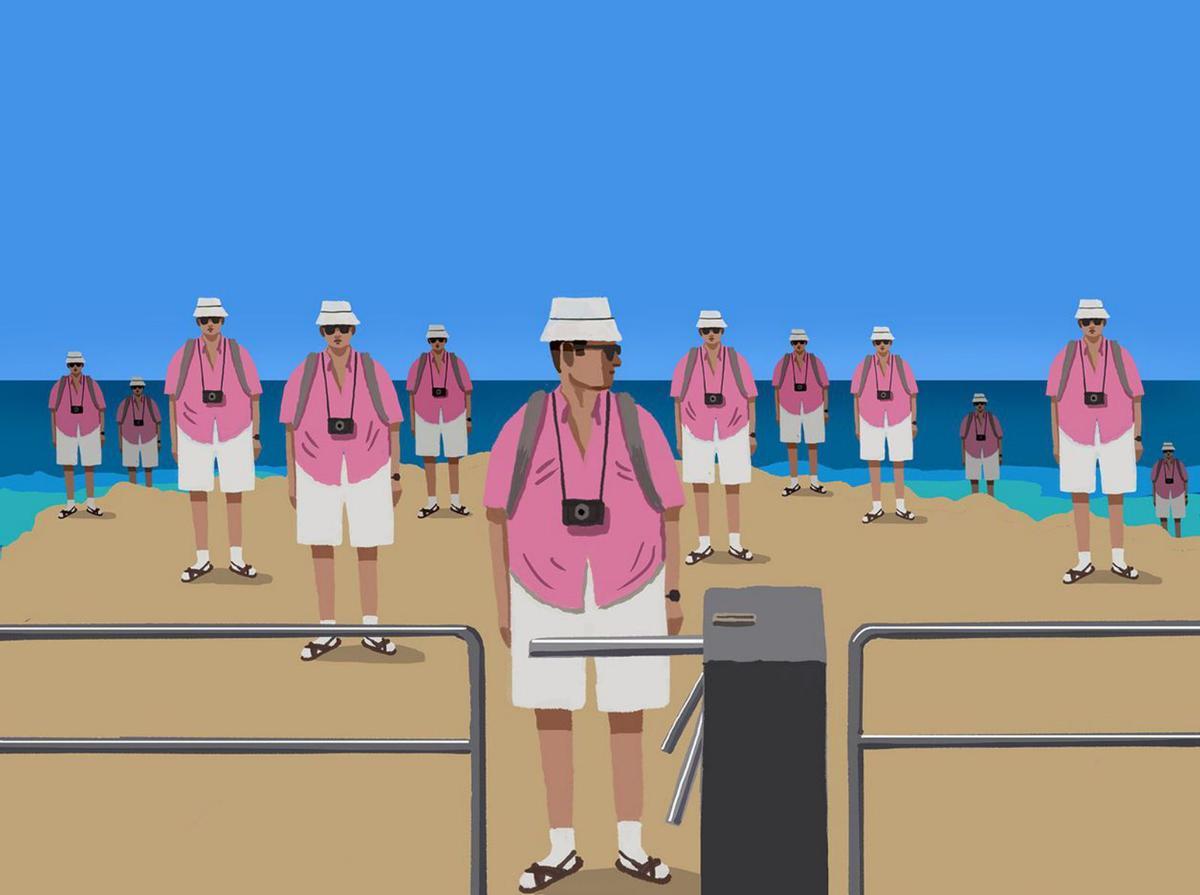 Els turistes són sempre ells Els turistes són sempre ells