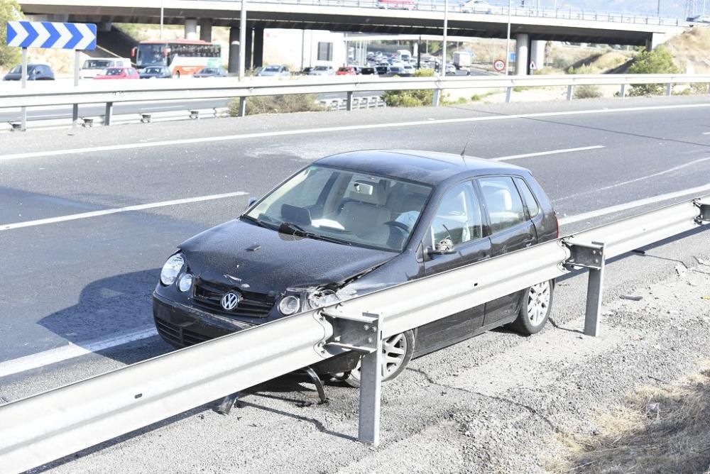 Cuatro heridos en un accidente en la A7