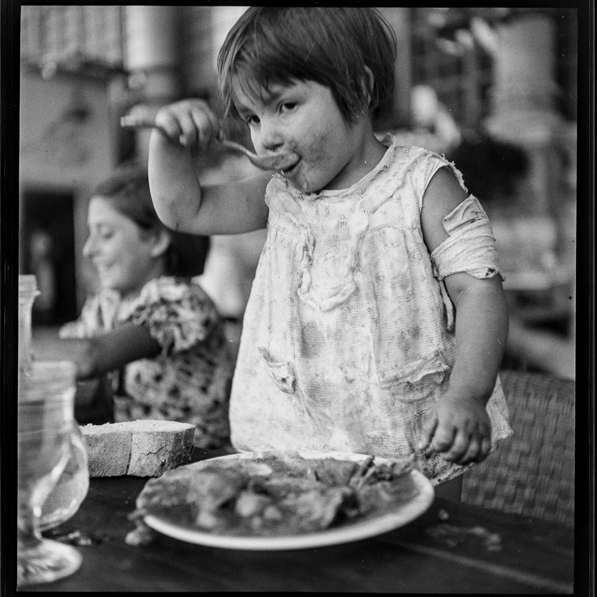 Comedor para pobres, 1936.