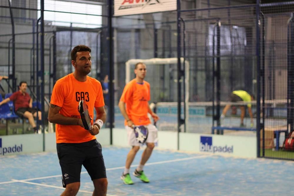 Se vivieron partidos muy intensos en las finales disputadas en Blupadel