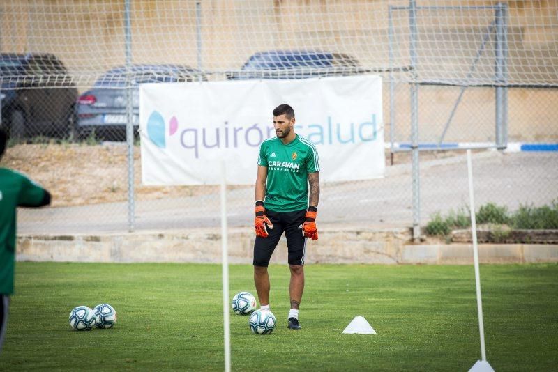 Entrenamiento del Real Zaragoza del 24 de julio