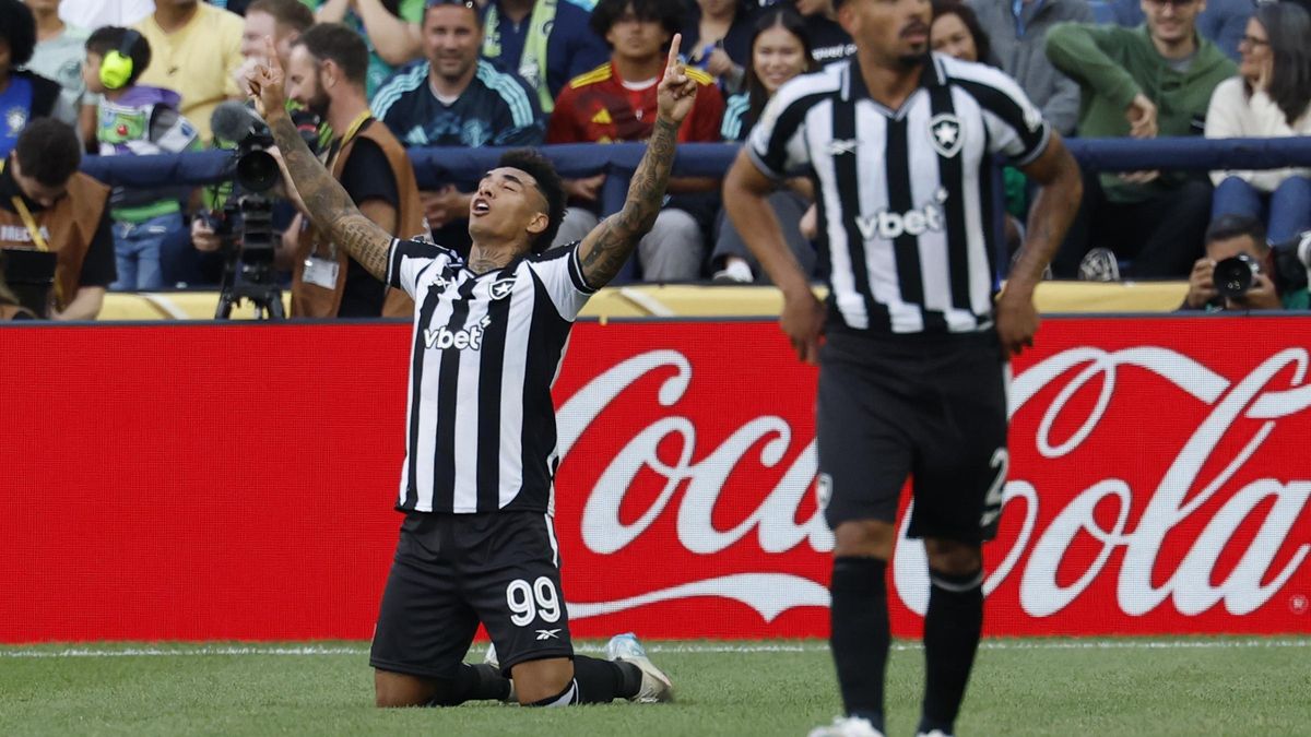 2-1. Botafogo supera a Seattle con dos cabezazos y le mete presión al Atlético de Madrid