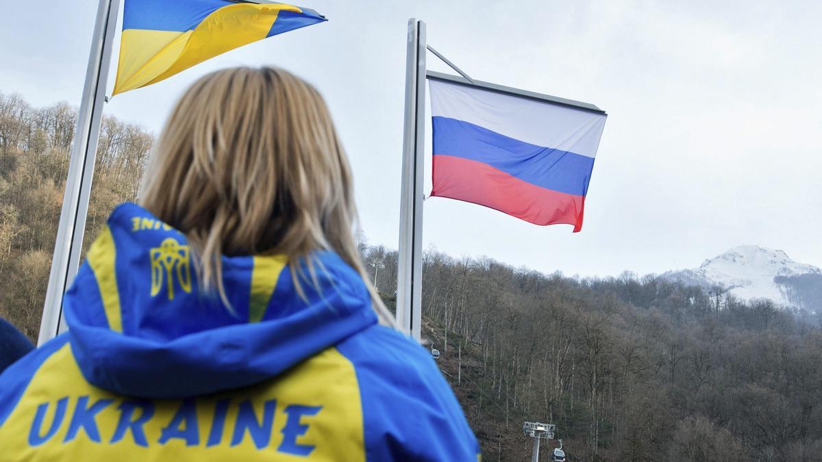Ucrania condena la decisión del COI de permitir participar a los rusos en los JJOO de París.