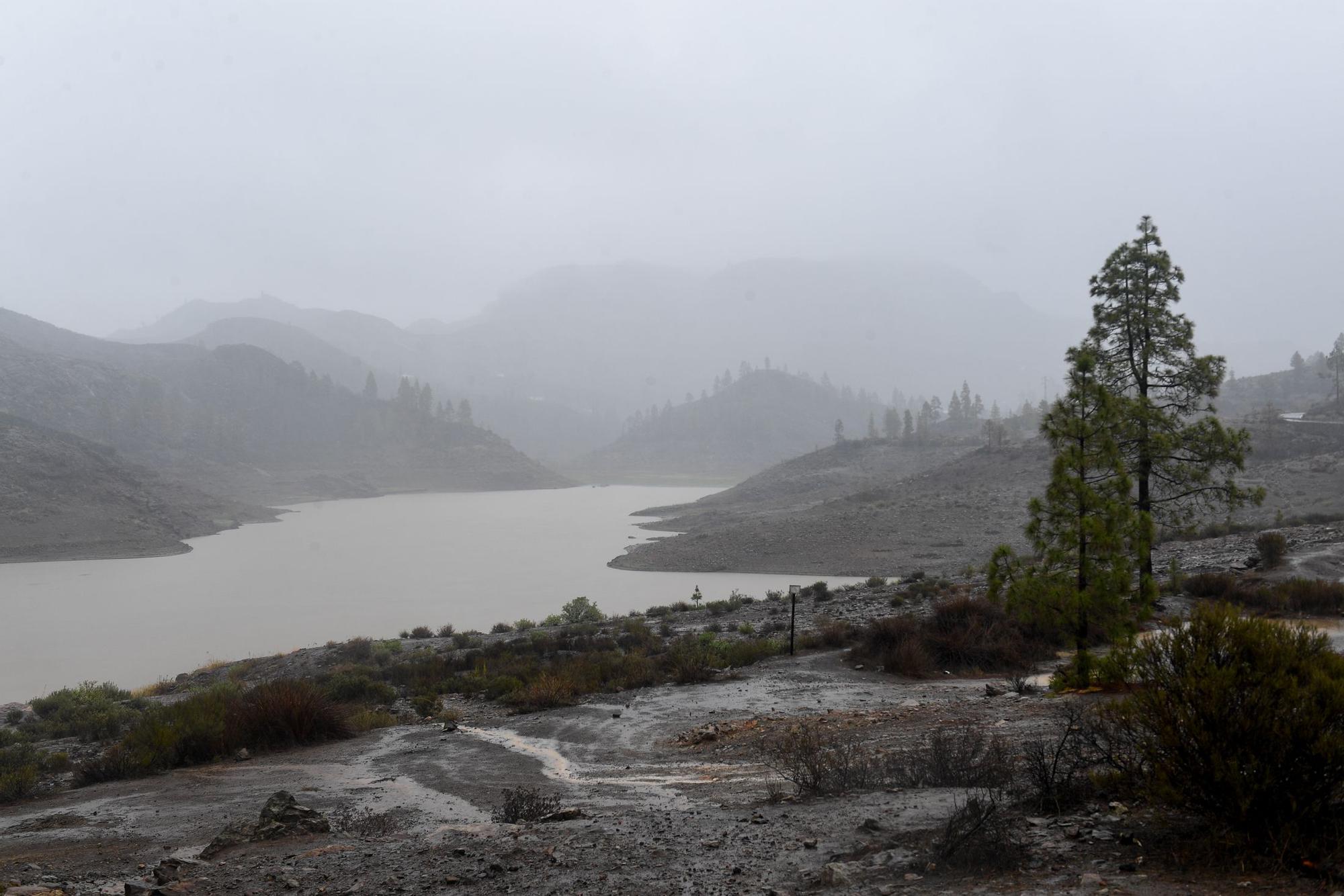 Las lluvias vuelven a caer en Gran Canaria