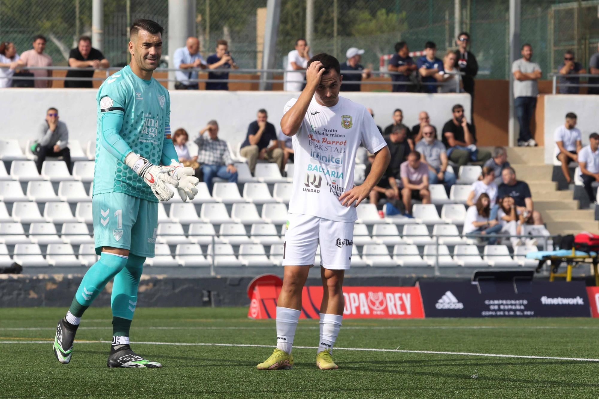 Fotos del partido de Copa del Rey Peña Deportiva - Málaga CF