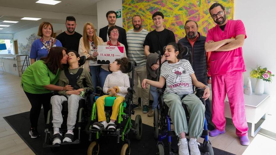 O Solifest bate récords e recada 11.438,15 euros para os usuarios de Amencer-ASPACE en Vilagarcía