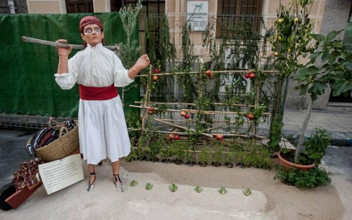La sequía inspira los Ninots al Carrer