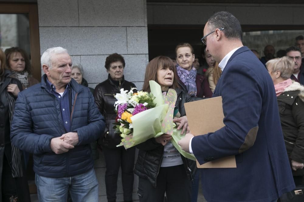 Concentración en recuerdo de Sheila Barrero en Degaña