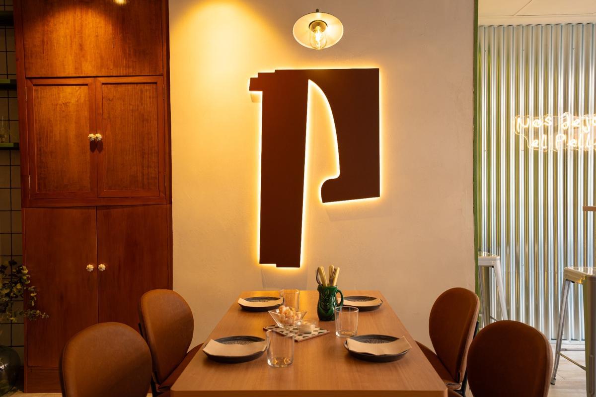 Interior de Peyejo, el restaurante de Luis Gutiérrez que abre en la zona del Zoco.