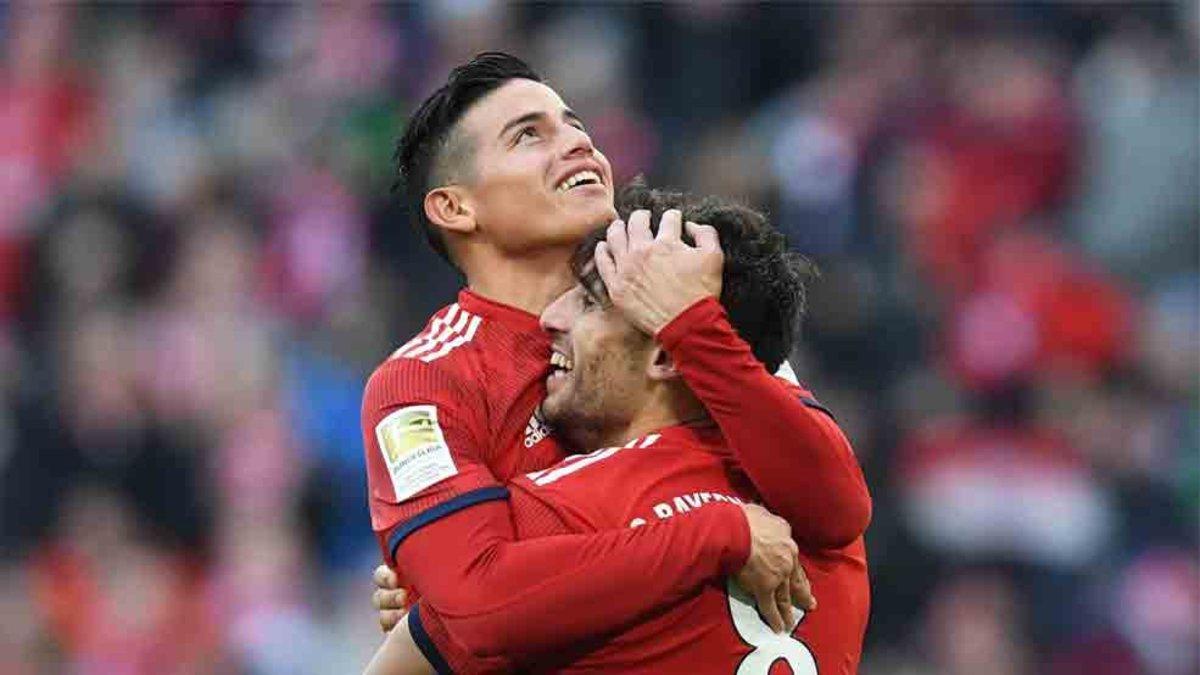 James Rodríguez no tiene asegurada su continuidad en el Bayern