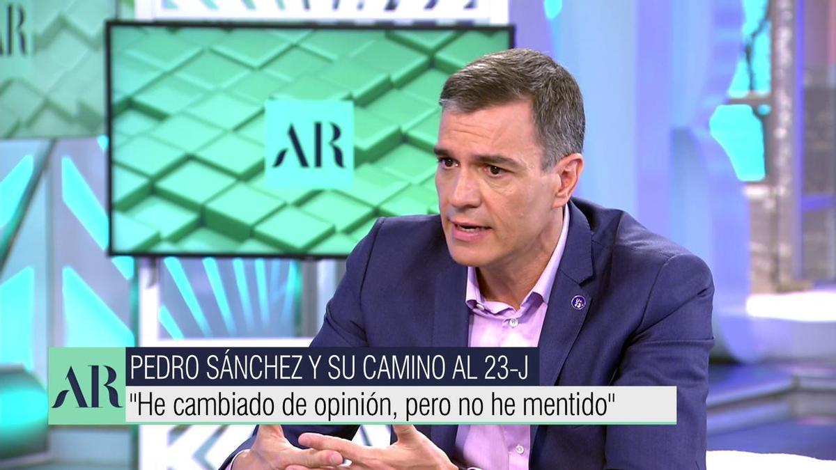 Sánchez a Ana Rosa Quintana: "El problema es que no tienen nada contra mí, no soy perfecto pero sí limpio"