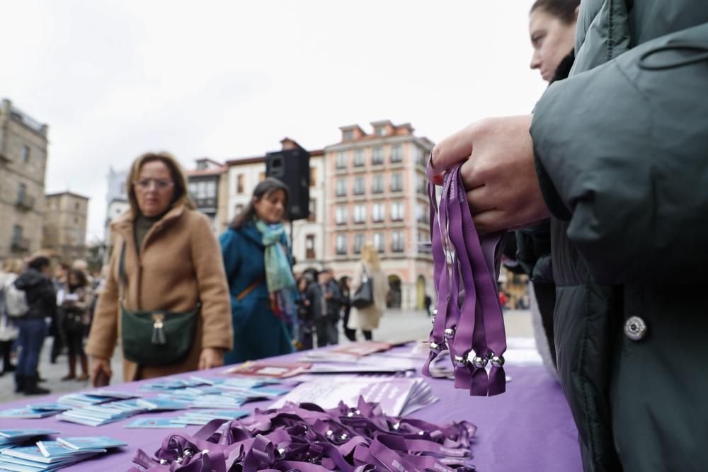 25N: Día contra la violencia de género en Avilés