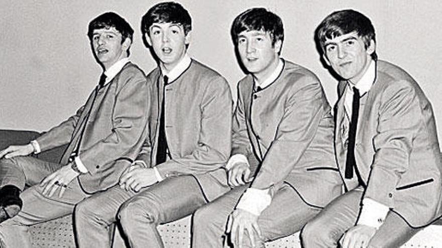 Una imagen del grupo The Beatles