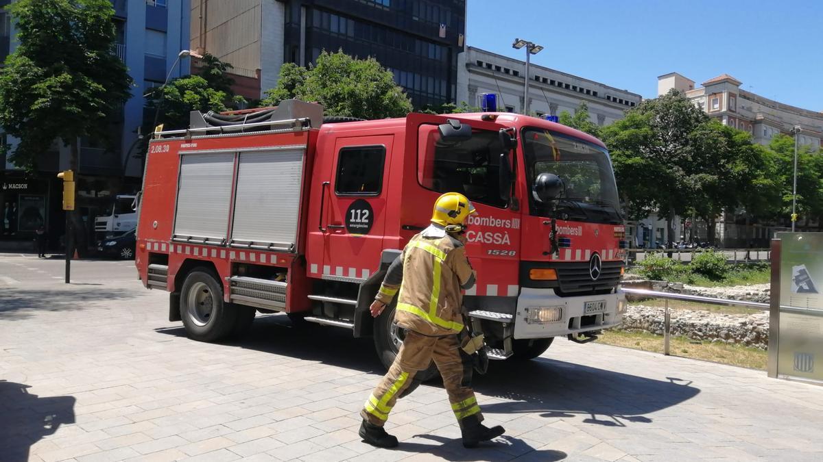 Evacuen els treballadors de la seu de Generalitat de Girona per una alarma d'incendi