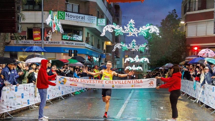 Miguel Baidal repite triunfo en Crevillent, ahora en su San Silvestre