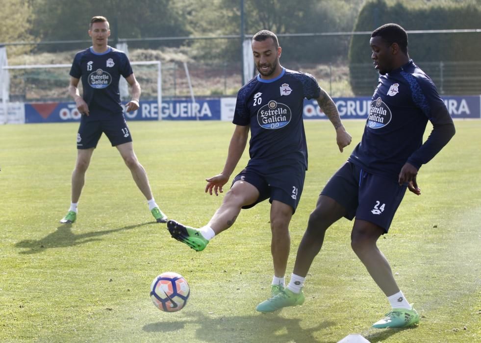 El Dépor prepara el duelo ante el Málaga