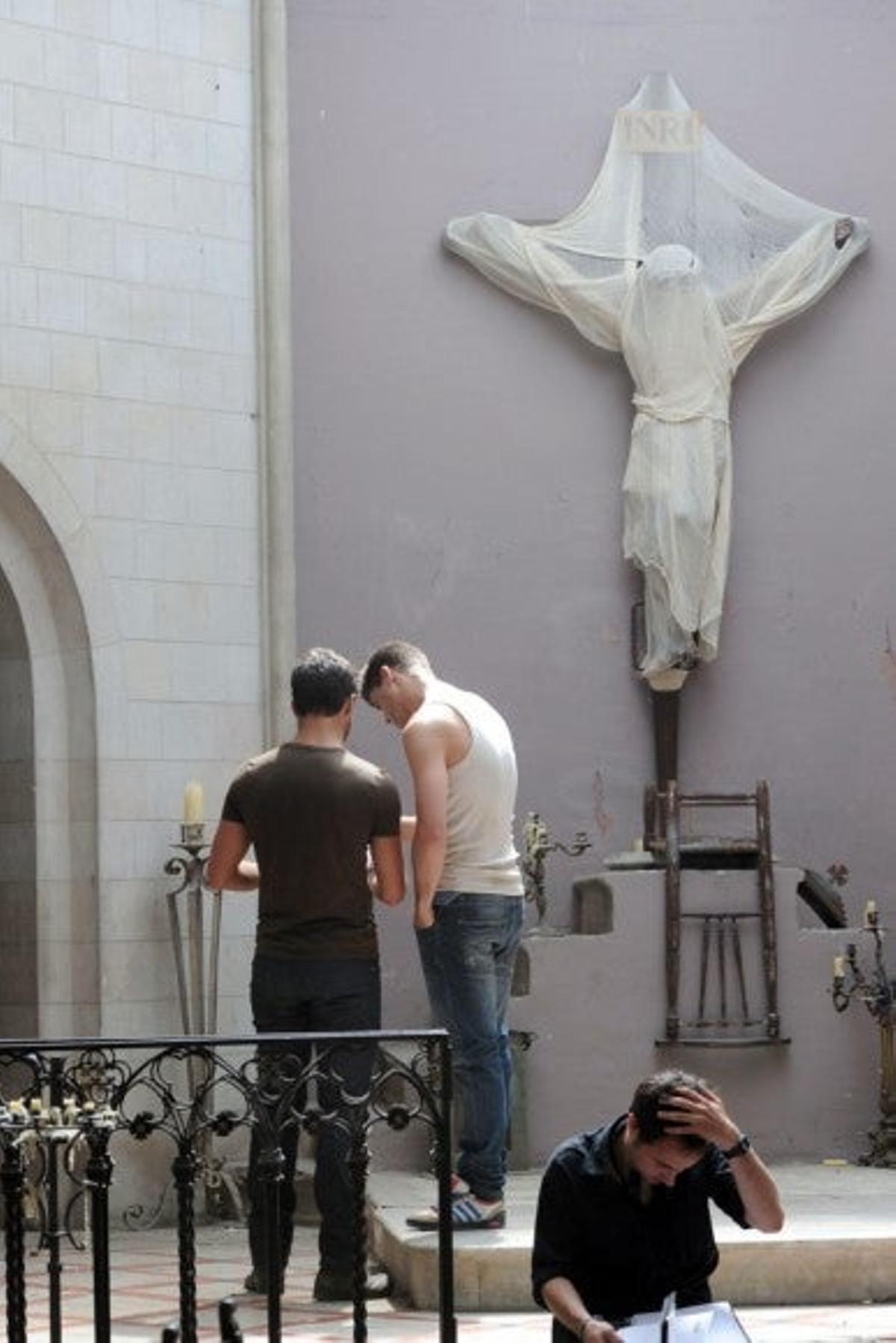Maxi Iglesias y Luis Fernández