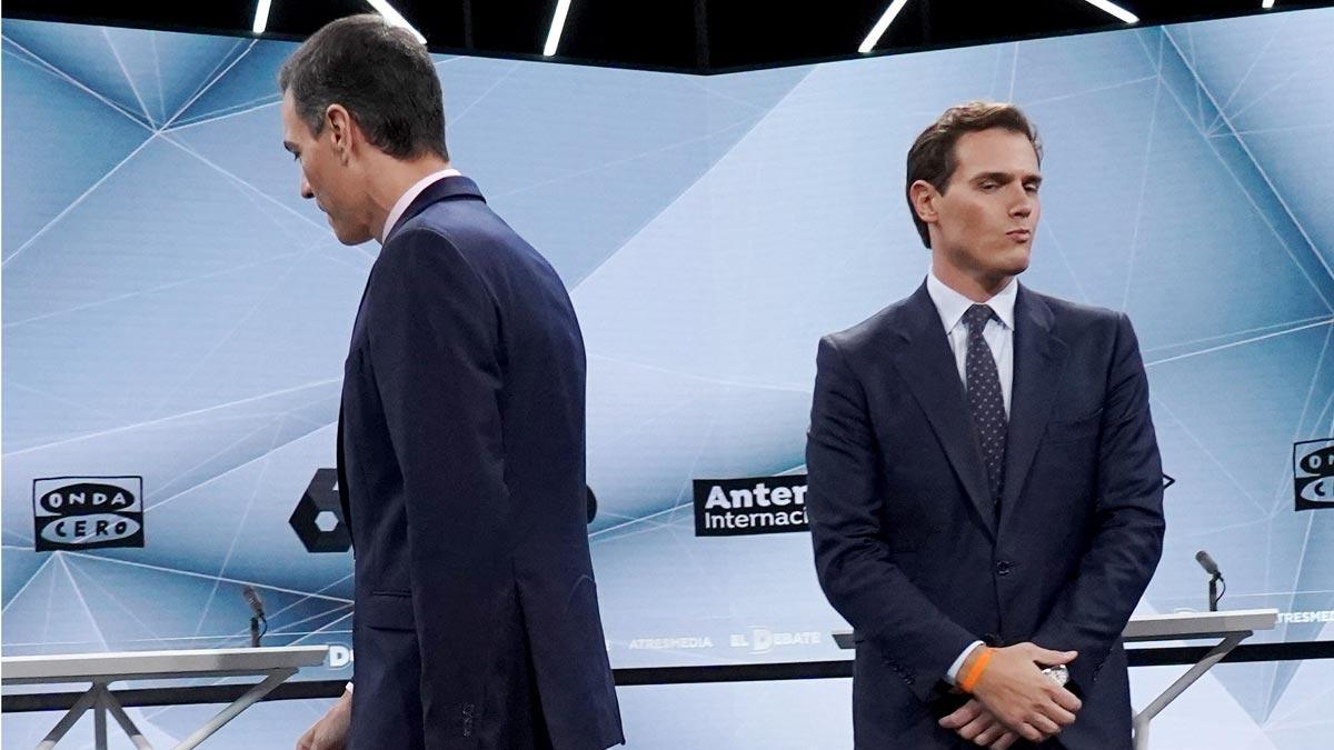 Debate en Atresmedia. Sánchez dice que no está en sus planes pactar con Cs