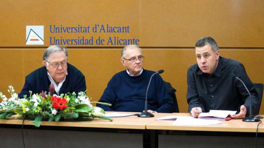 Manuel Parra, Carlos Candela y Rafael Escudero.