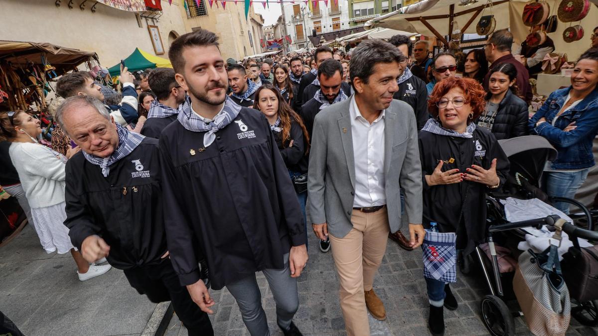 Inauguración de la Fira de Tots Sants 2023 en Cocentaina