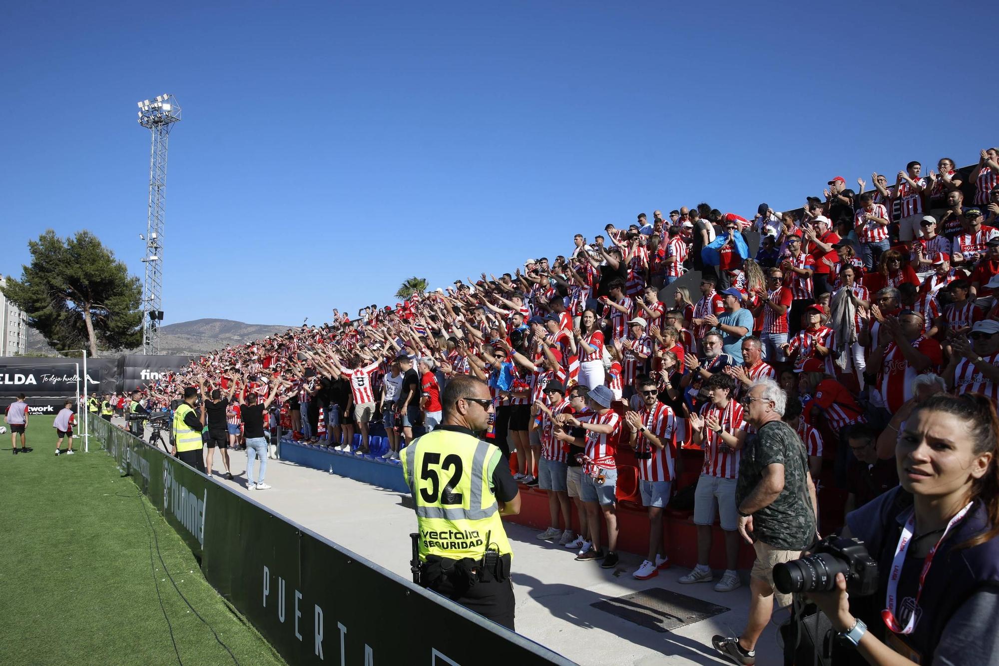 EN IMÁGENES: Así fue el partido entre el Eldense y el Sporting