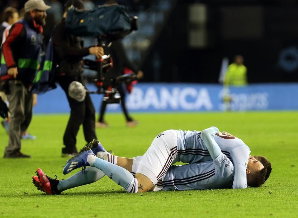 Las mejores imágenes de la remontada celeste en Balaídos frente al equipo de Lopetegui.