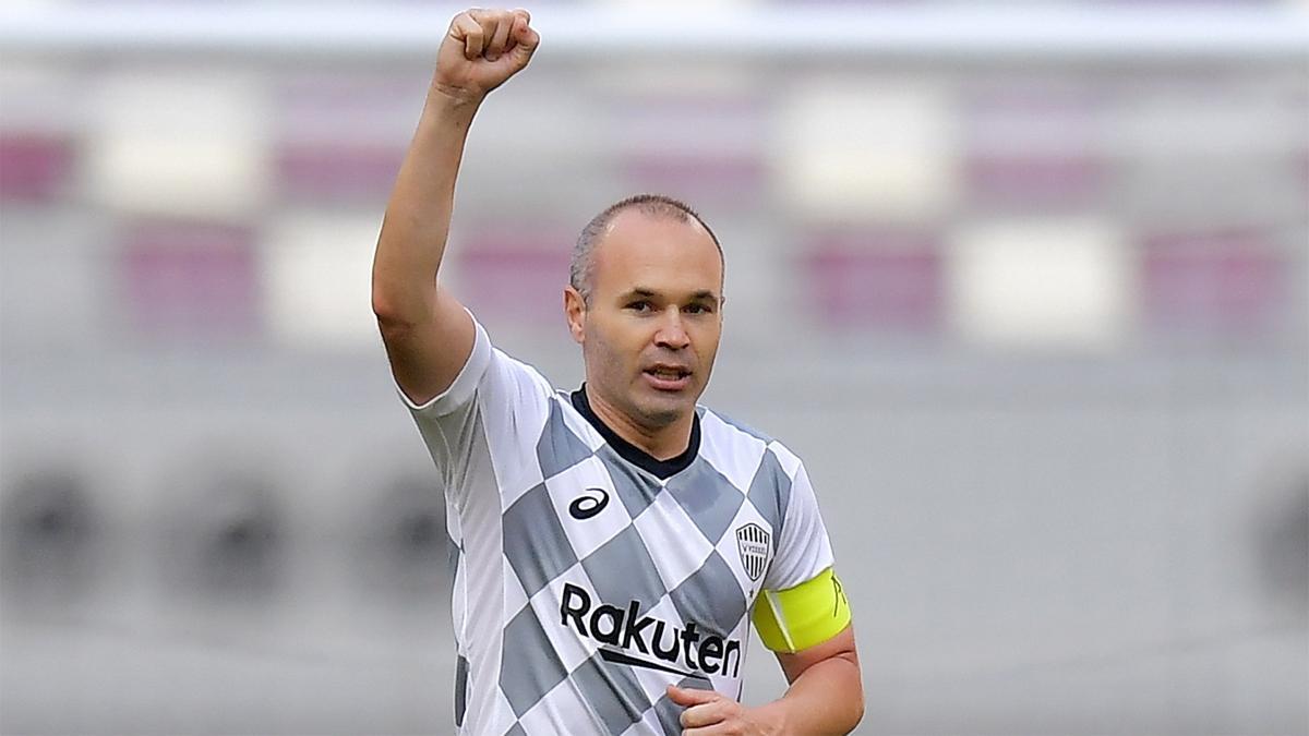 Andrés Iniesta, decisivo en el Vissel Kobe