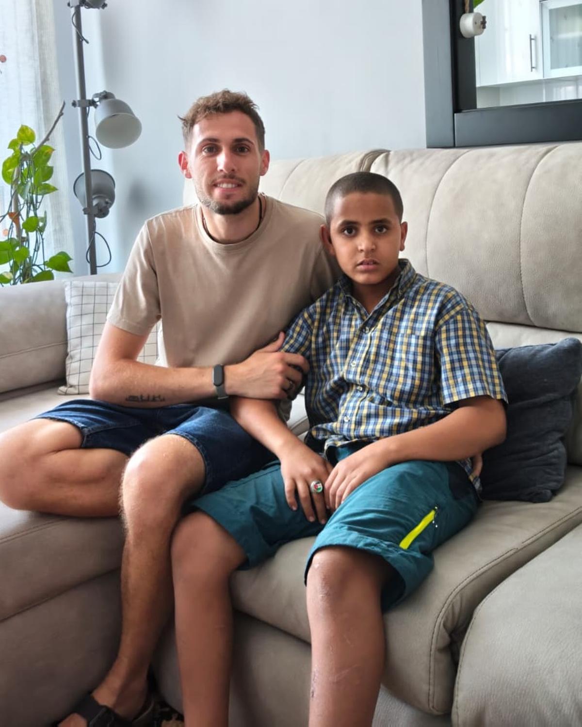Javier Fernández y Ahmed Salem