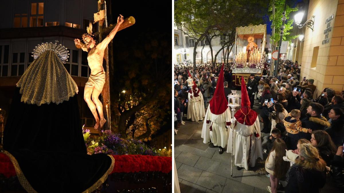 Las dos procesiones que salen este Martes Santo en Badajoz.