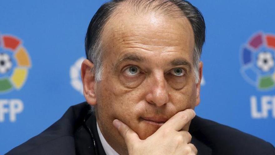 Javier Tebas, presidente de la LFP.