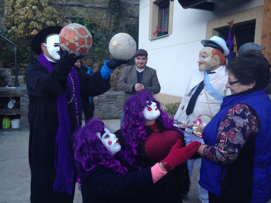 Mascaradas de invierno en el Suroccidente de Asturias