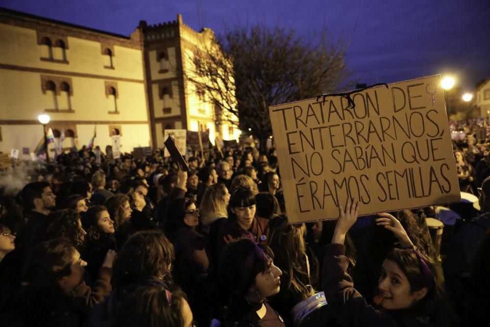 La manifestación, en imágenes