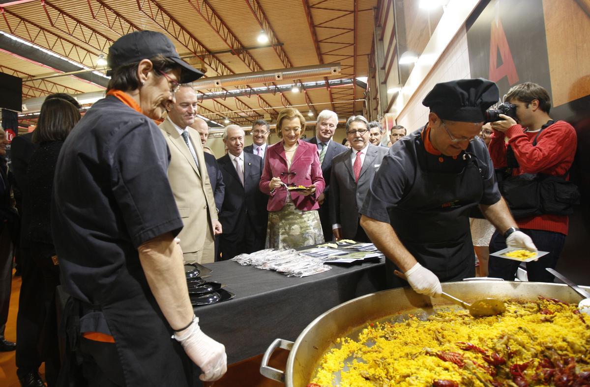 La degustación de productos aragoneses