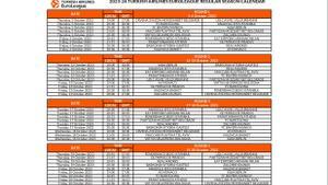 2023-24 TURKISH AIRLINES EUROLEAGUE REGULAR SEASON CALENDAR - Pg1