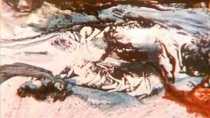 Vídeo de Salvador Dalí pintant, el 1972, dos quadros per encàrrec d’Iberia