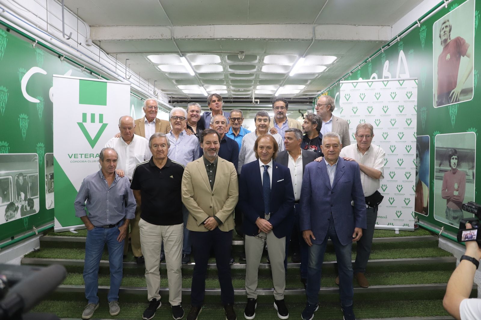 El convenio del Córdoba CF con la Asociación de Veteranos, en imágenes