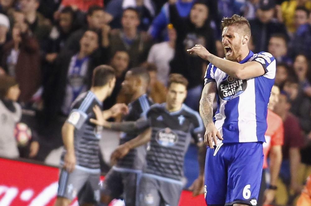 El Dépor cae en el derbi ante el Celta