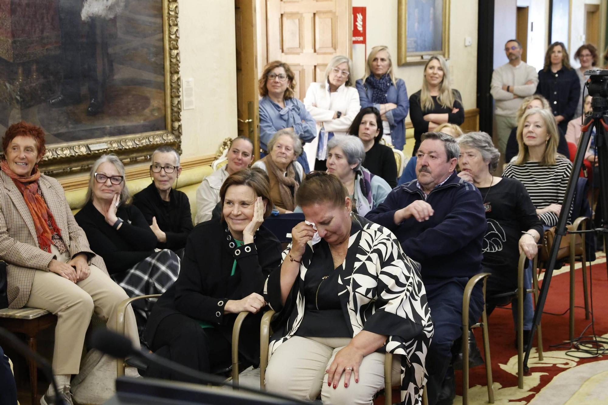 El homenaje en Gijón a Adela Gabarri, en imágenes