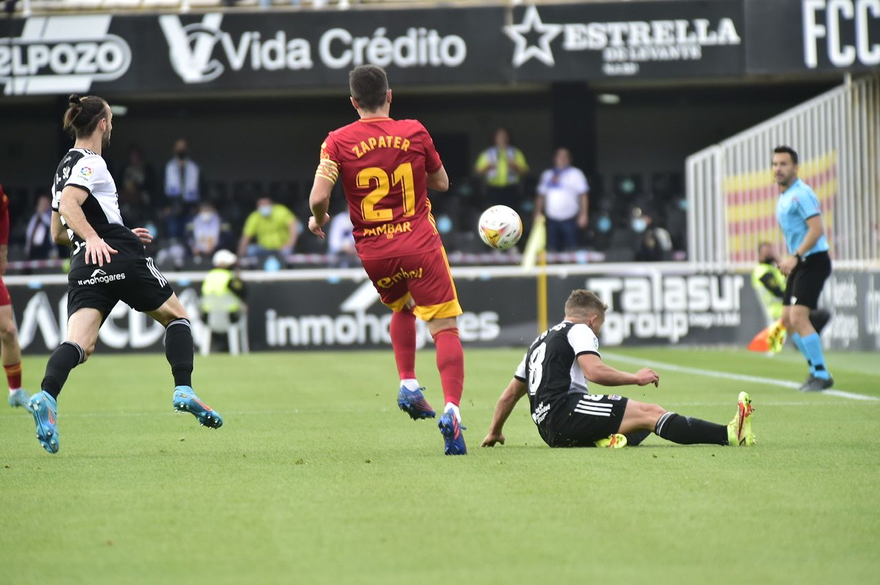 Así ha sido el partido del FC Cartagena contra el Zaragoza