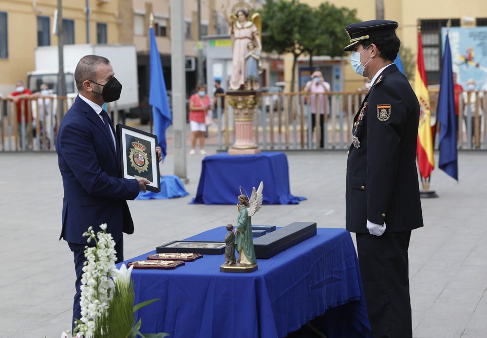 Acto institucional por el Patrón del Cuerpo Nacional de Policía en Sagunt.