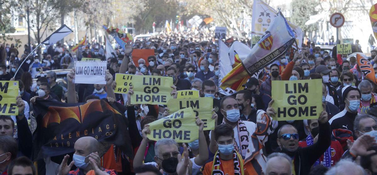 Imagen de la manifestación del 11D