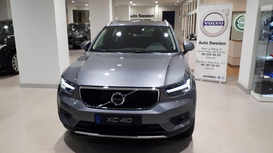 El nuevo Volvo XC40, en la exposición de Auto Sweden