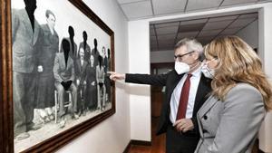 La vicepresidenta segunda del Gobierno y ministra de Trabajo y Economía Social, Yolanda Díaz, se reúne con el secretario general del mayor sindicato italiano, Confederazione Italiana del Lavoro (CGIL), Maurizio Landini (i), en Roma, este 27 de octubre de 2021.