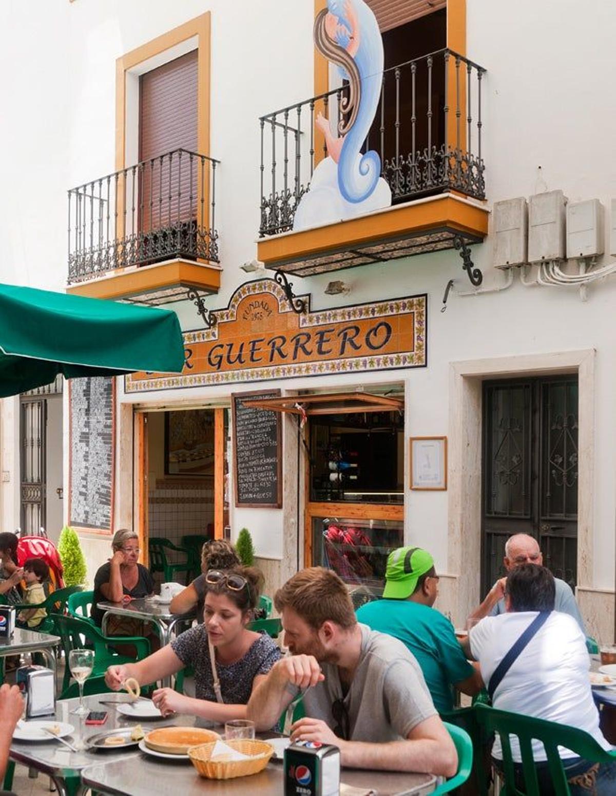 Bar Guerrero, en Ayamonte.