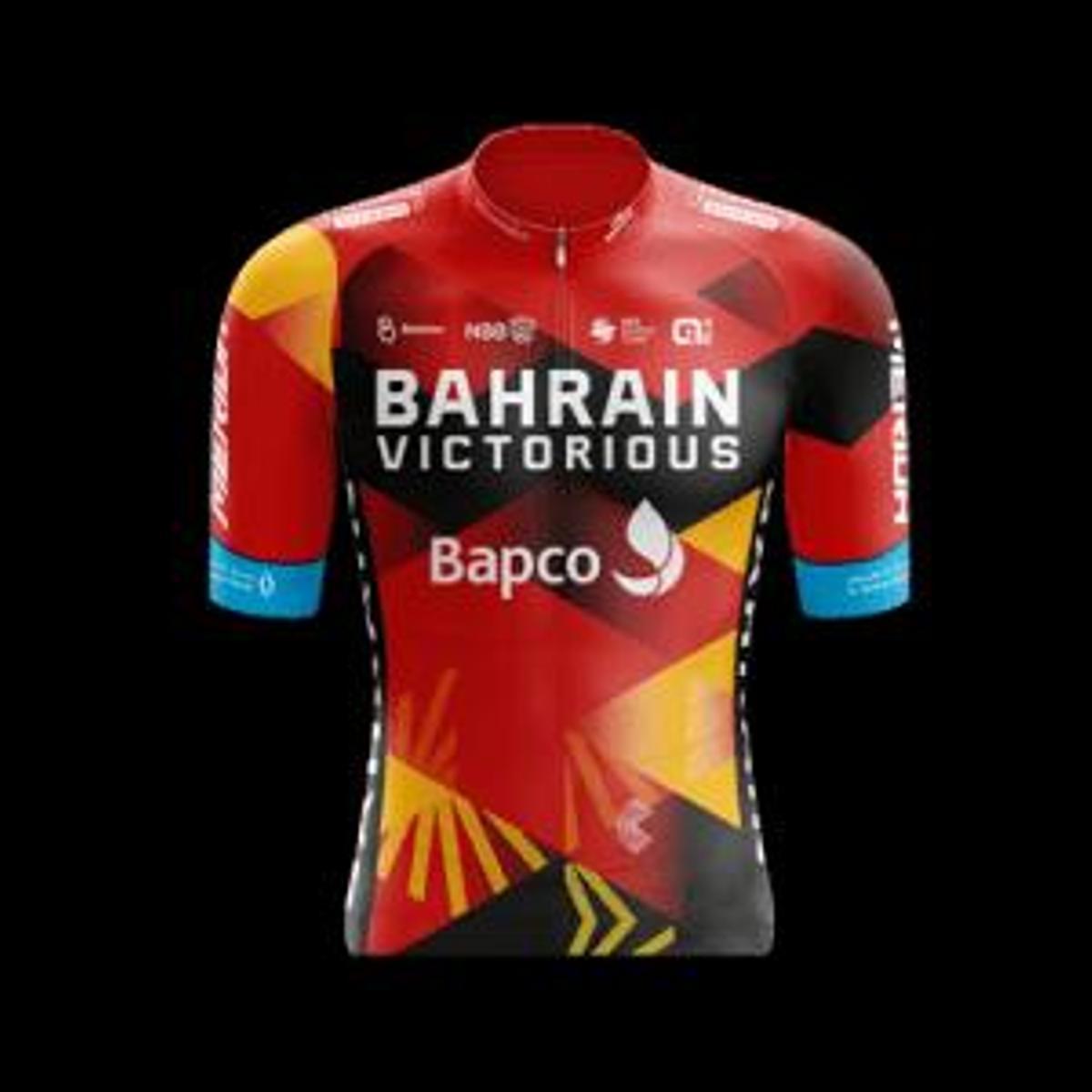 Maillot de Bahrain Victorious.