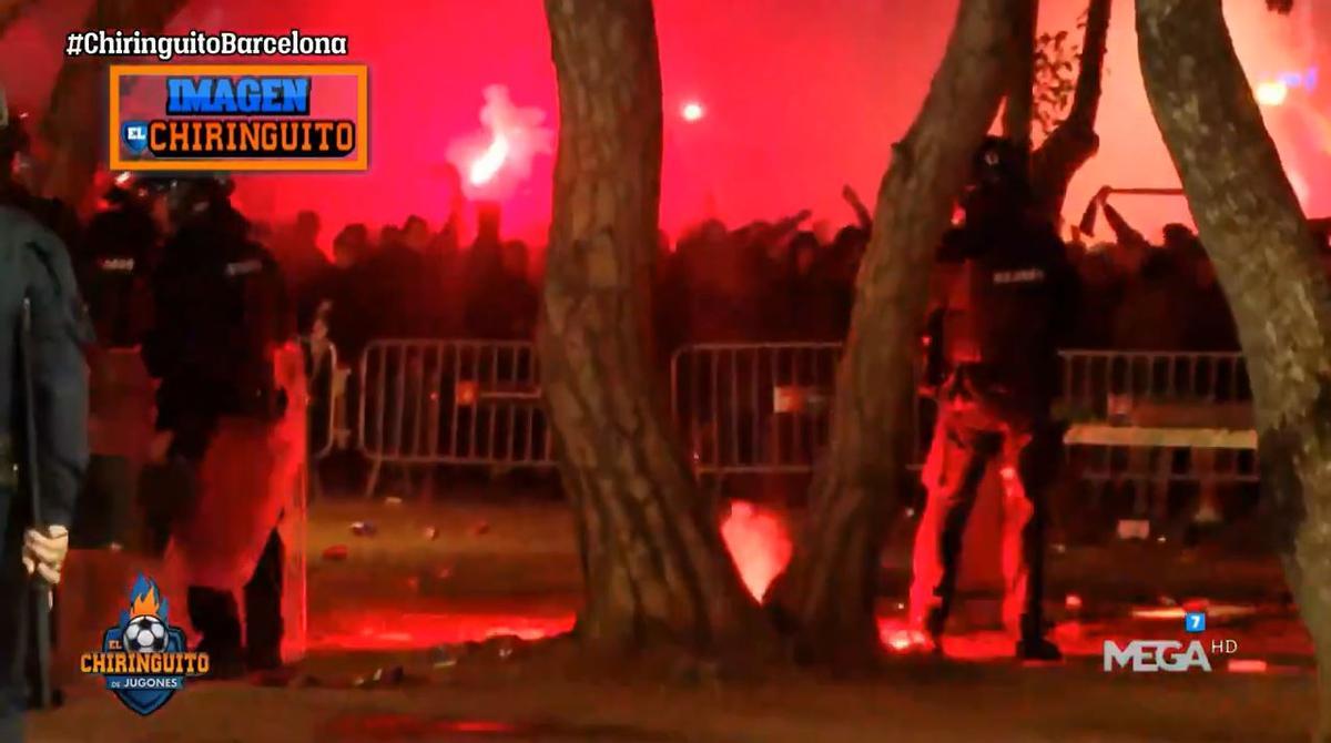 La otra cara de la noche de ayer: ultras del FC Barcelona la lían agrediendo a los Mossos d´Esquadra