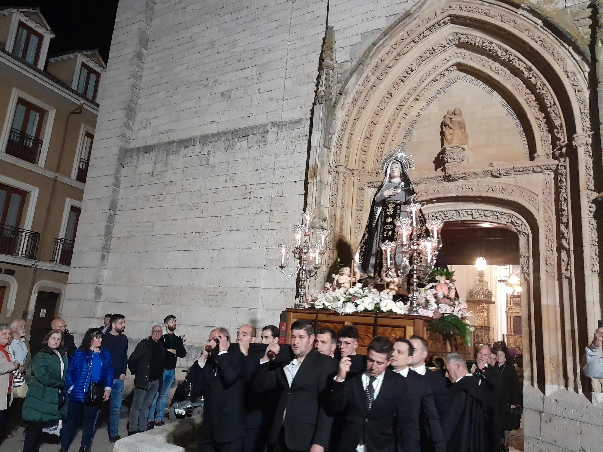 GALERÍA | La Virgen de los Dolores estrena la Pasión en Toro